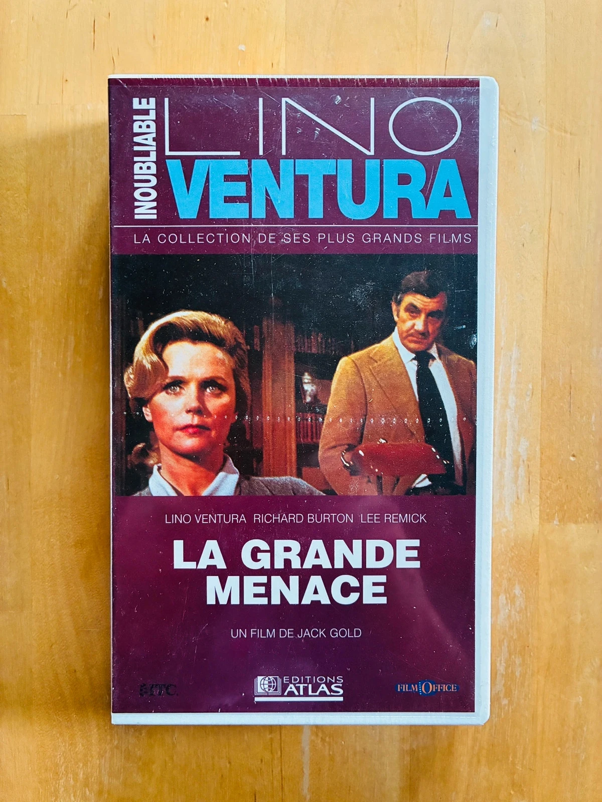 Cassette VHS La Grande Menace Lino Ventura.